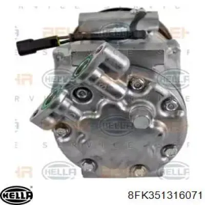 Компресор кондиціонера 8FK351316071 HELLA