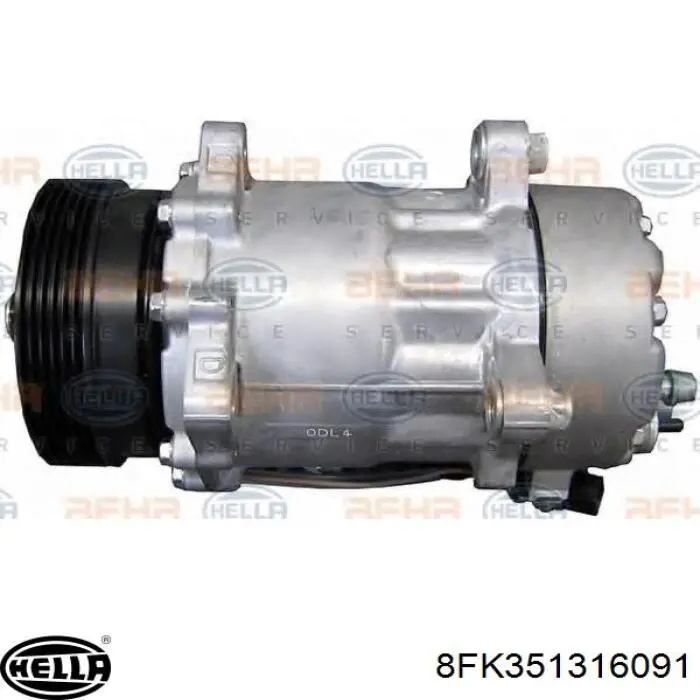 8FK351316091 HELLA Компресор холодоагенту