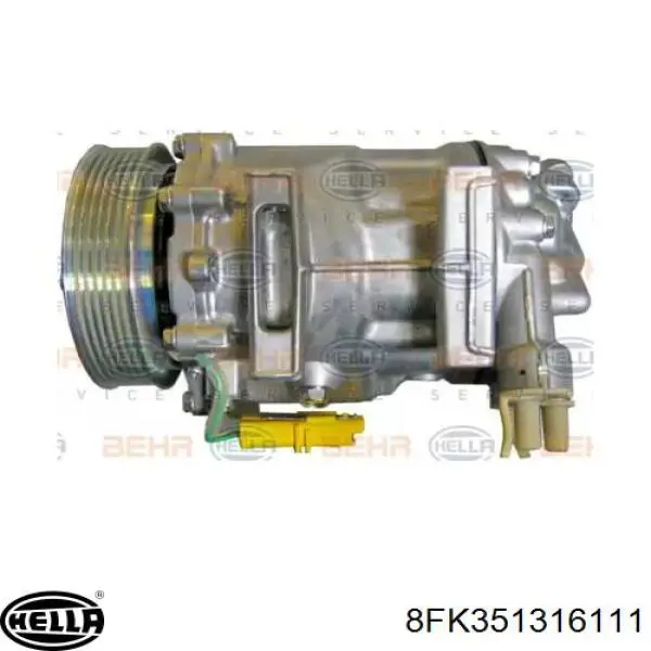 Купити SD7C161392 Sanden Компресор кліматичної установки