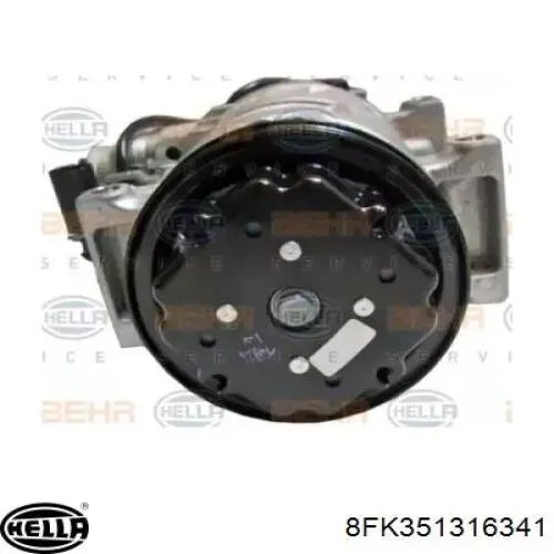 Компресор кондиціонера 8FK351316341 HELLA