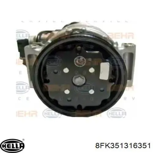 Компресор кондиціонера 8FK351316351 HELLA