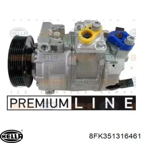 Насос кондиціонера VALEO 815263