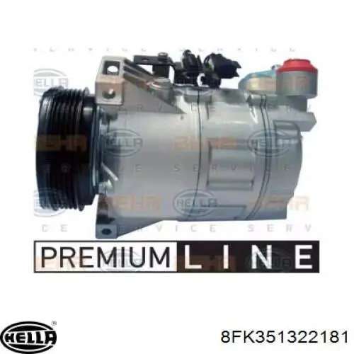 Купити 30780043 Volvo Компресор кліматичної установки