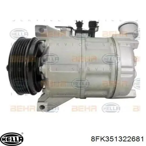 813640 VALEO Компресор холодоагенту