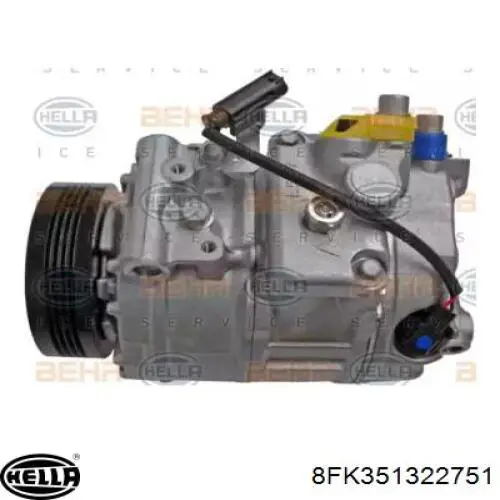 Компресор кондиціонера 8FK351322751 HELLA