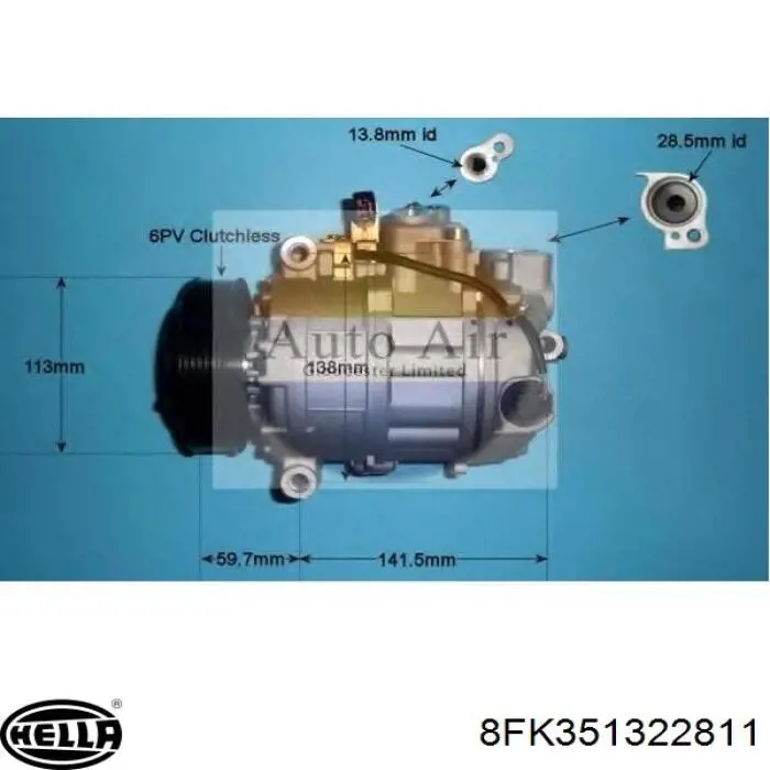 Насос кондиціонера Maxgear AC388348