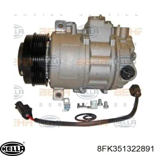 Купити 4471804150 Mercedes Компресор кліматичної установки