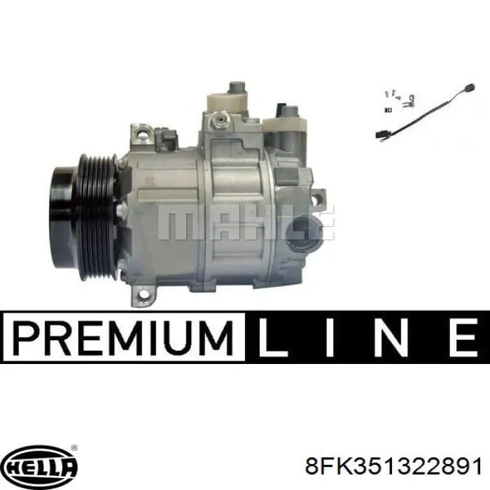 Компресор системи кондиціювання KAM 220100461 ціна, від 229.13 USD