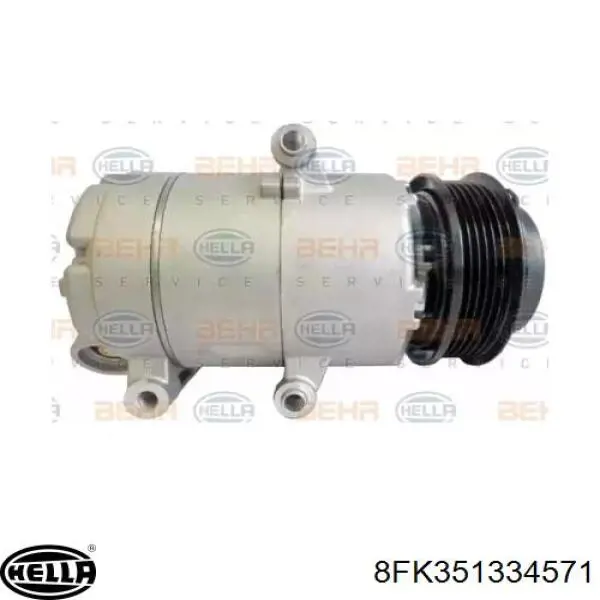 Компресор кондиціонера 8FK351334571 HELLA