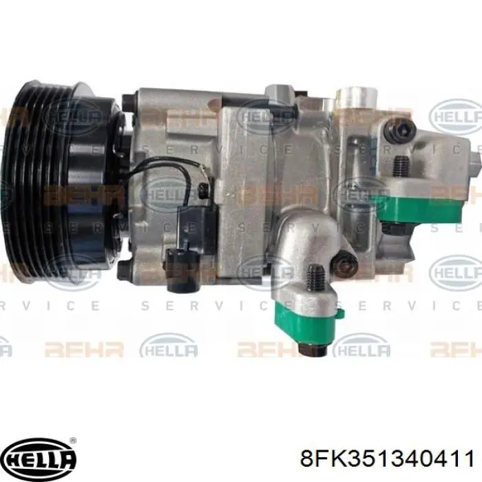 Компресор кондиціонера 8FK351340411 HELLA