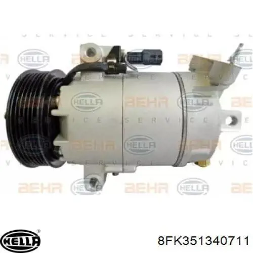 Компресор кондиціонера 8FK351340711 HELLA