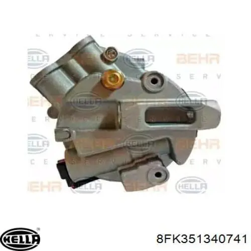 Компресор кондиціонера P13232307 General Motors