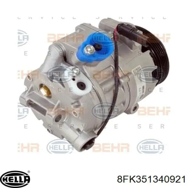 8FK351340921 HELLA Компресор холодоагенту