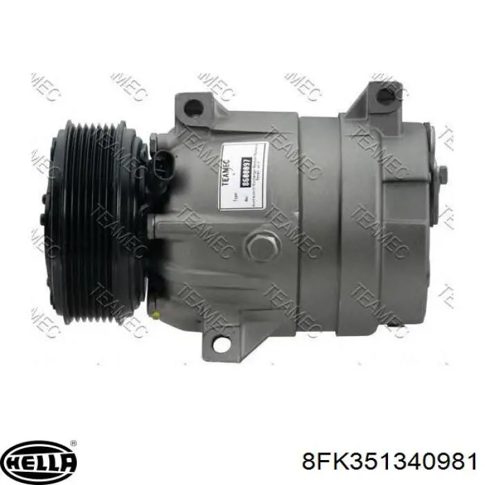 Купити 8FK351340981 HELLA Компресор кліматичної установки