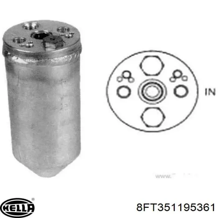 Купити 8970956580 Honda Ресивер-осушувач кондиціонера