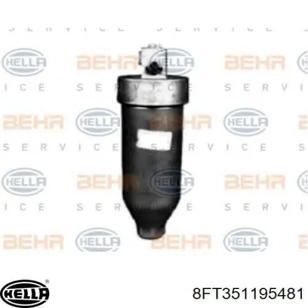 Ресивер-осушувач кондиціонера Opel Omega B (25, 26, 27) (Опель Омега)