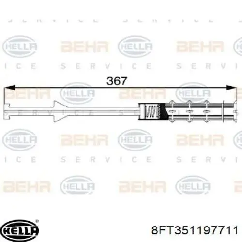 Ресивер-осушувач кондиціонера Mercedes Q0003435V003000000 ціна, від 14.58 USD