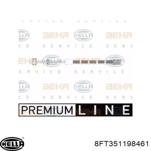 Купити 8FT351198461 HELLA Ресивер-осушувач кондиціонера