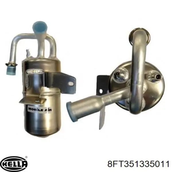 AD274000P Mahle Original Ресивер-осушувач кондиціонера