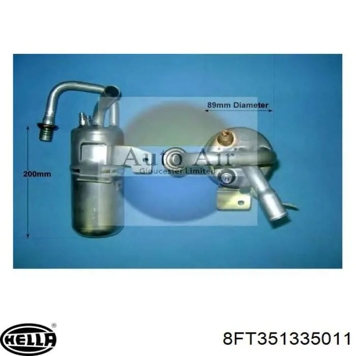 Купити AD274000P Mahle Original Ресивер-осушувач кондиціонера