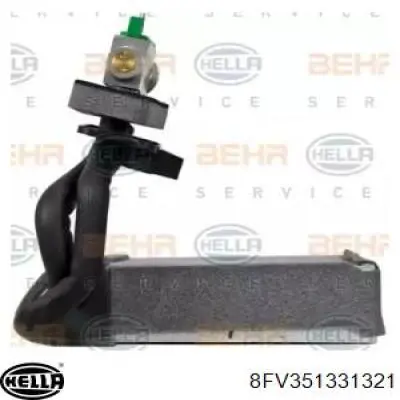 1818204 Ford Охолоджувач повітря