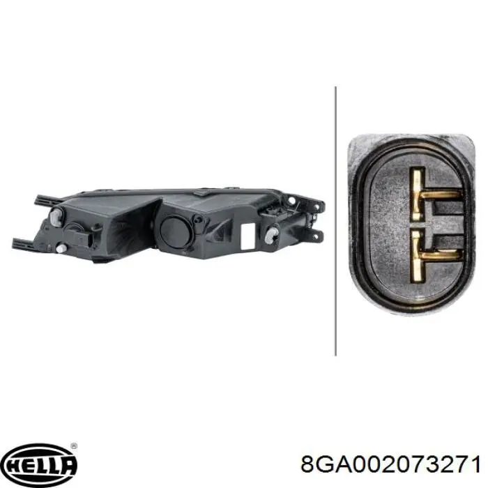 Лампочка 8GA002073271 HELLA