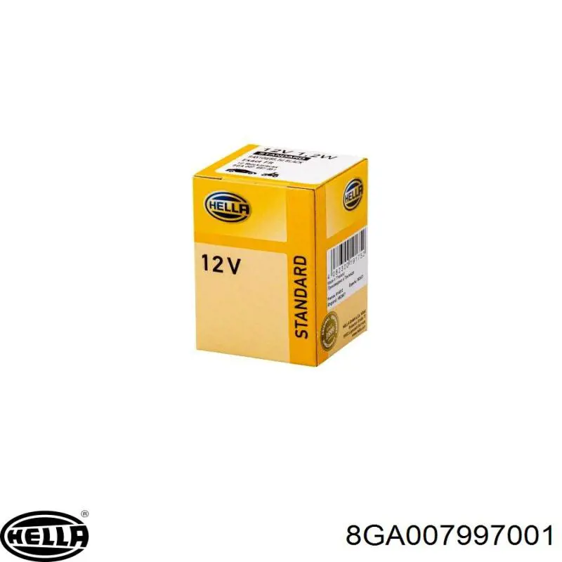 Купити 8GA007997001 HELLA Лампочки