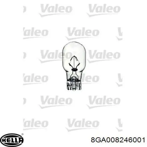 Купити 8GA008246001 HELLA Лампочки