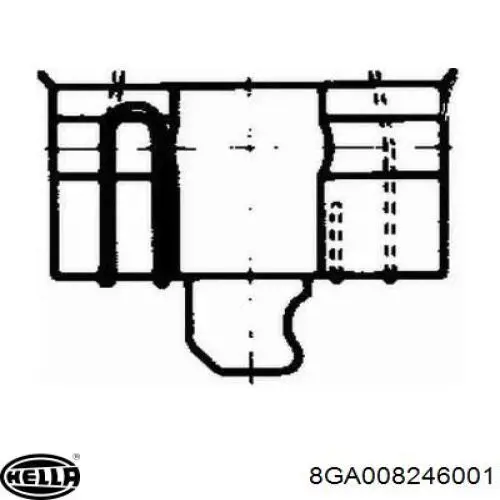 Купити 8GA008246001 HELLA Лампочки