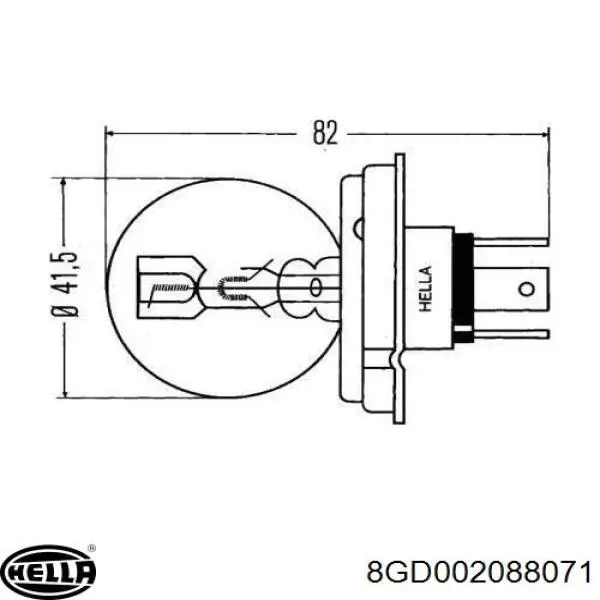 8GD002088071 HELLA 