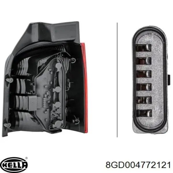 Лампи HELLA 8GD004772121 ціна, від 0.64 USD