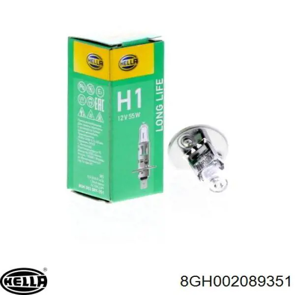Лампочка галогенна HELLA 8GH002089351 ціна, від 2.04 USD