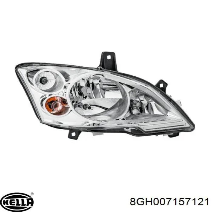 8GH007157121 HELLA Лампочка галогенна