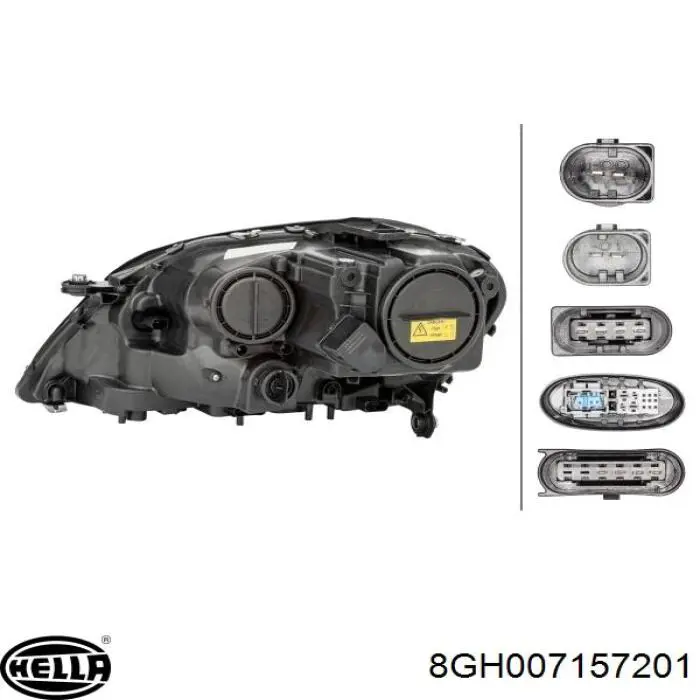 Лампочка галогенна HELLA 8GH007157201 ціна, від 3.61 USD