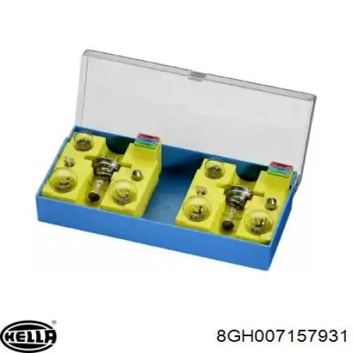 Лампочки фар, комплект на авто HELLA 8GH007157931 ціна, від 31.88 USD