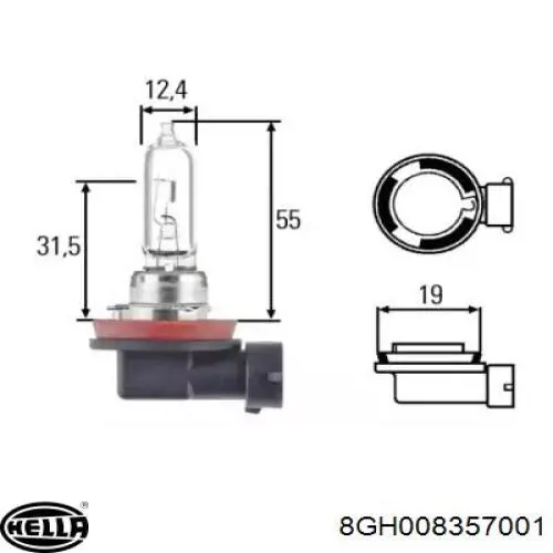 4050300524368 Osram Лампочка галогенна