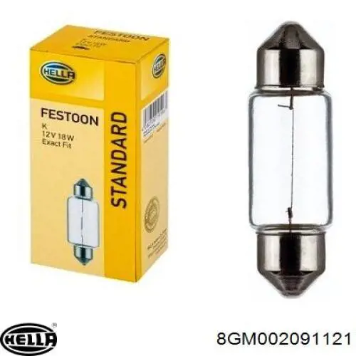 Лампи HELLA 8GM002091121 ціна, від 0.83 USD