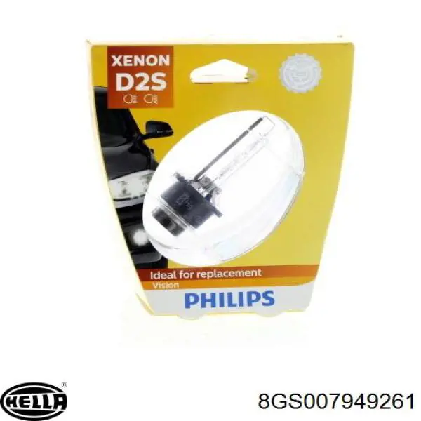 Купити 8GS007949261 HELLA Лампочка ксеноновая