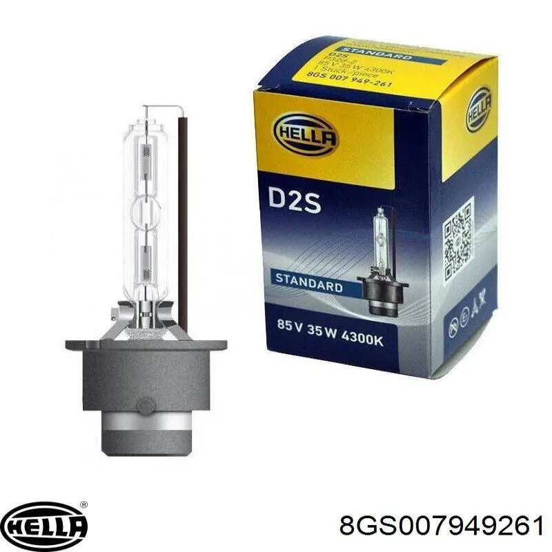 Ксенон HELLA 8GS007949261 ціна, від 31.09 USD