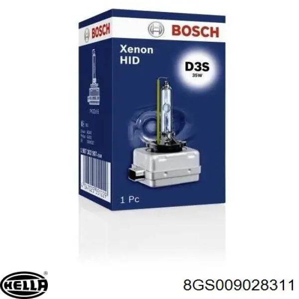 Ксенон HELLA 8GS242632321 ціна, від 50.68 USD