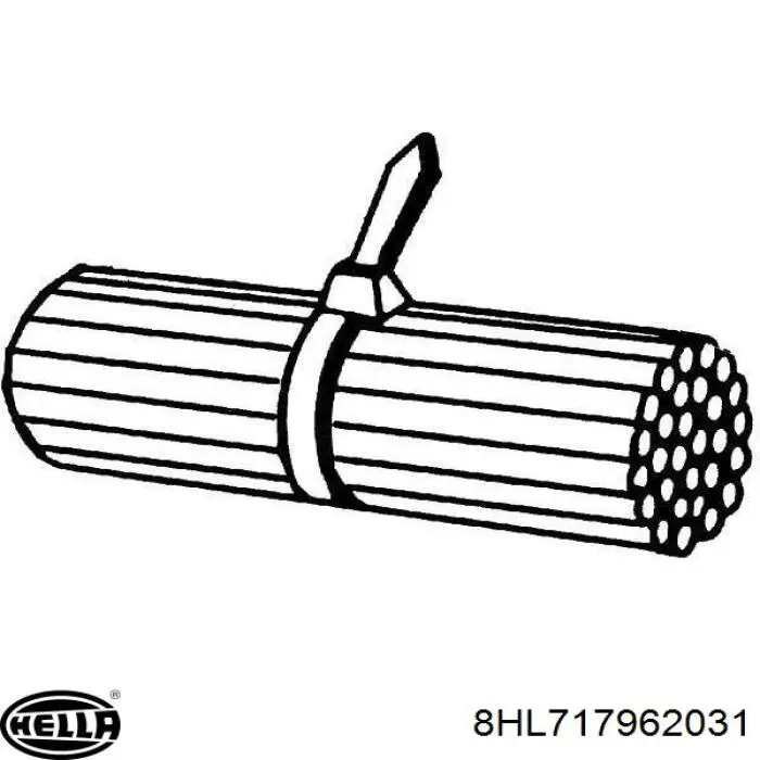 A002997249064 Mercedes Хомут пластиковий універсальний
