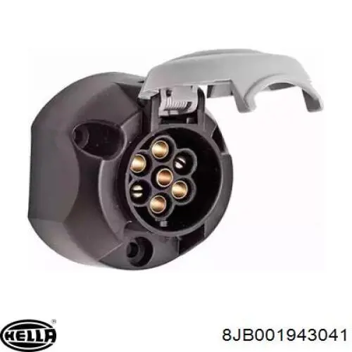 Розетка причепа електрична HELLA 8JB001943041 ціна, від 8.57 USD
