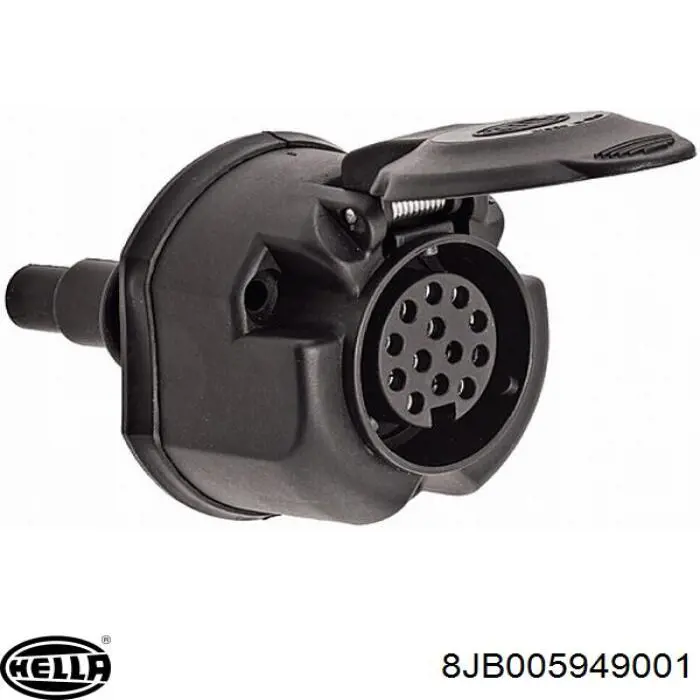 Купити A0045457726 Mercedes Розетка причепа електрична