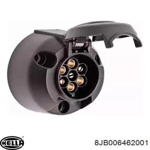 Розетка причепа електрична HELLA 8JB006462001 ціна, від 6.40 USD