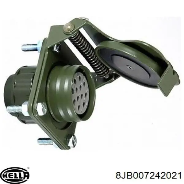 Розетка причепа електрична HELLA 8JB007242021 ціна, від 33.08 USD