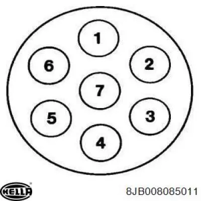  8JB008085011 HELLA