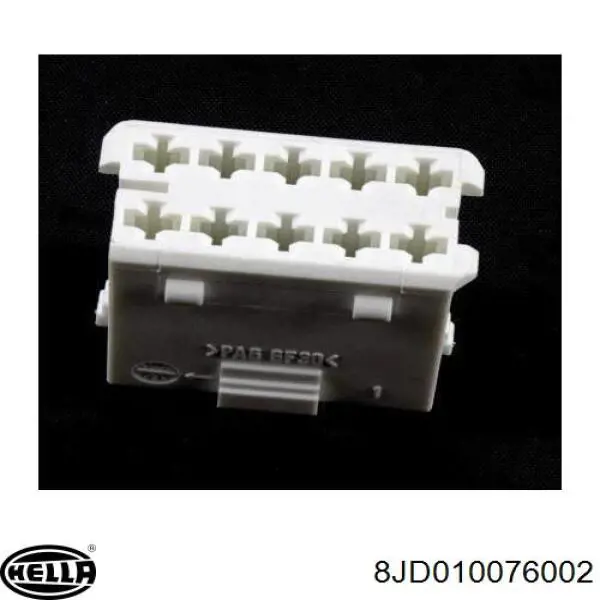 Роз'єм (фішка) датчика зносу гальмівних колодок HELLA 8JD010076002 ціна, від 1.76 USD