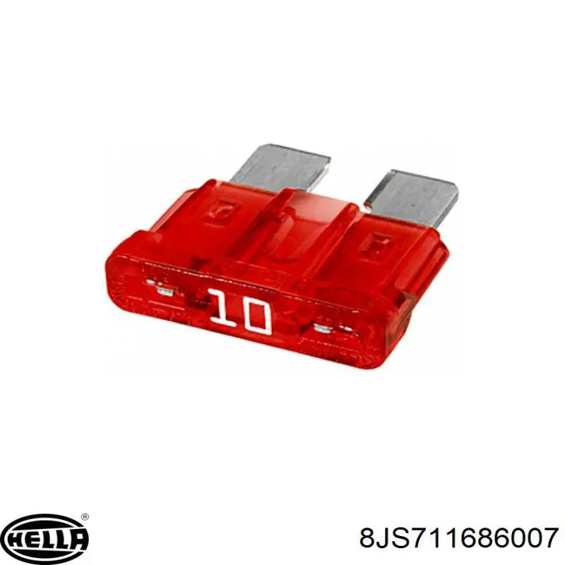 Купити 8JS711686007 HELLA Запобіжник