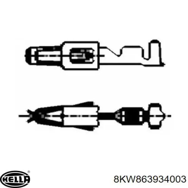  HELLA 8KW863934003 ціна, від 0.86 USD