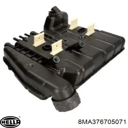 Бачок системи охолодження 1607794 DAF